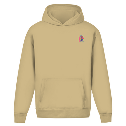Oversize Hoodie ohne Kordel mit "DIVERSITY LION"