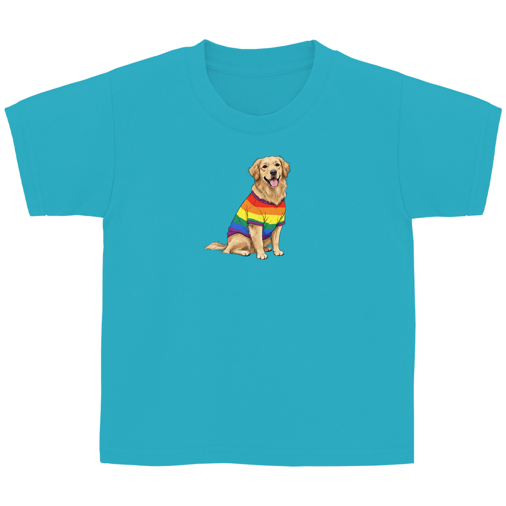 Kinder Basic Shirt "Pride Goldie"
