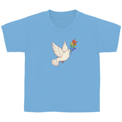 Kinder Basic Shirt "Friedenstaube Pride Edition"