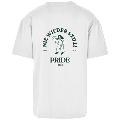 Oversize T-Shirt "Nie wieder still! 2025"