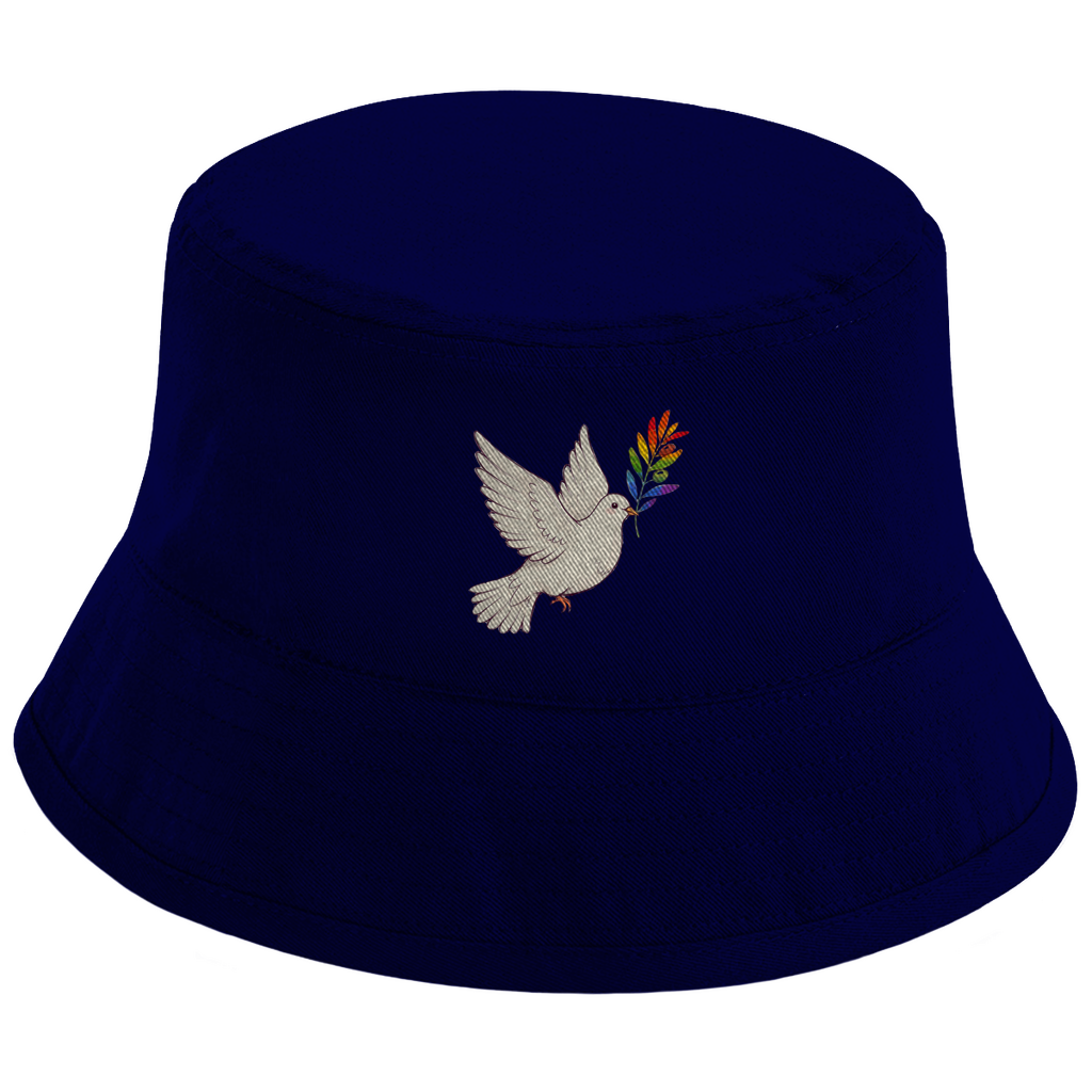 Bucket Hat "Friedenstaube Pride Edition"