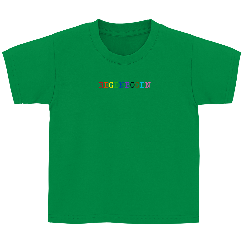 Kinder Basic Shirt "Regenbogen"