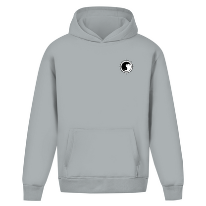 Oversize Hoodie ohne Kordel "Ying und Yang"