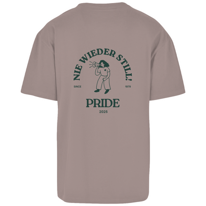 Oversize T-Shirt "Nie wieder still! 2025"