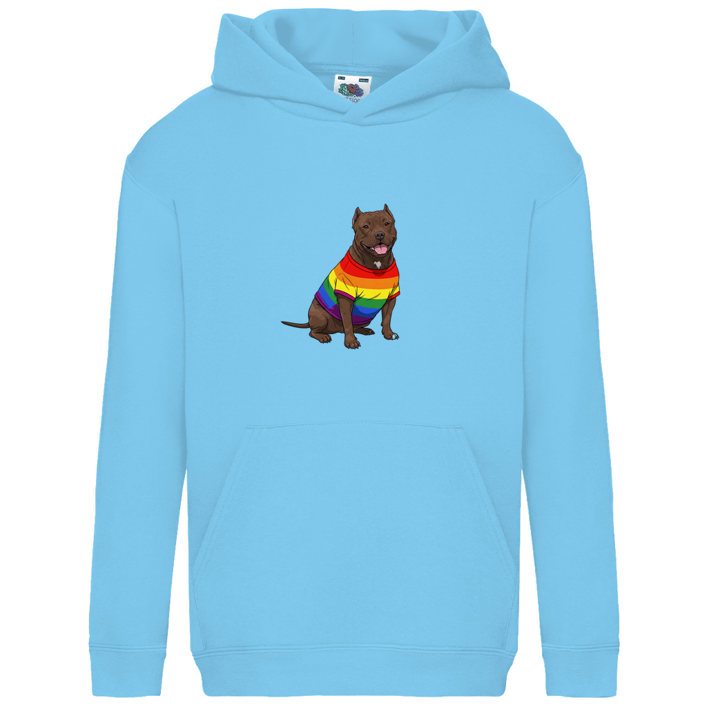 Kids Basic Kaputzenpullover Print "Pride Pit"