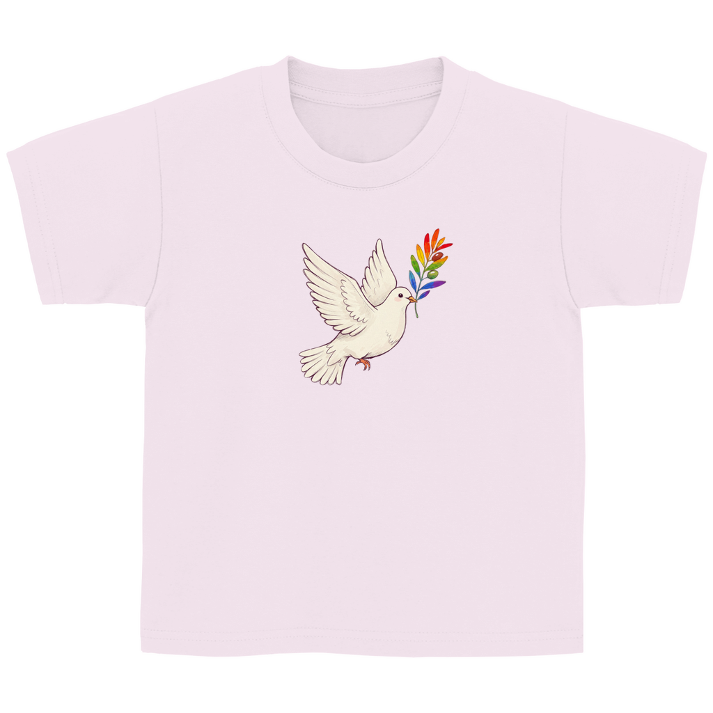 Kinder Basic Shirt "Friedenstaube Pride Edition"
