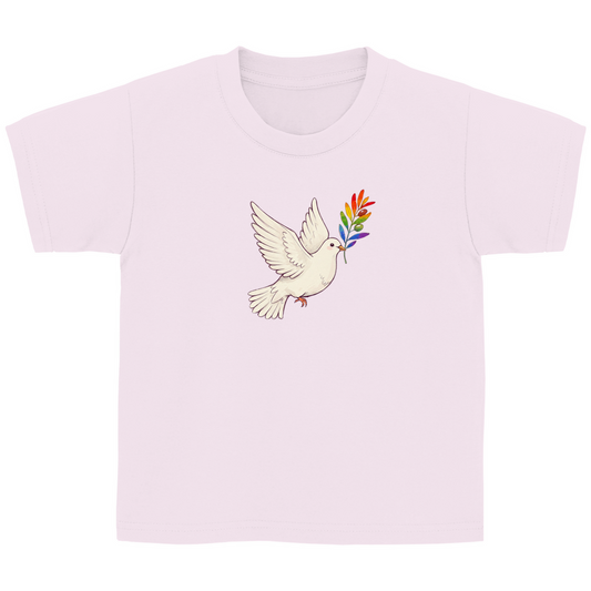 Kinder Basic Shirt "Friedenstaube Pride Edition"