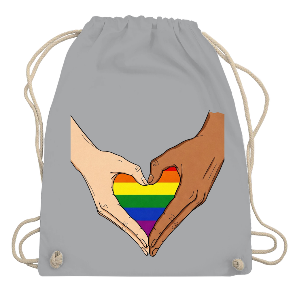 Beutel "Regenbogen Hände"