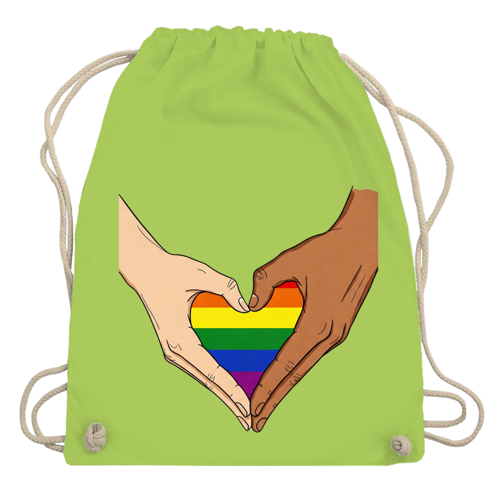 Beutel "Regenbogen Hände"