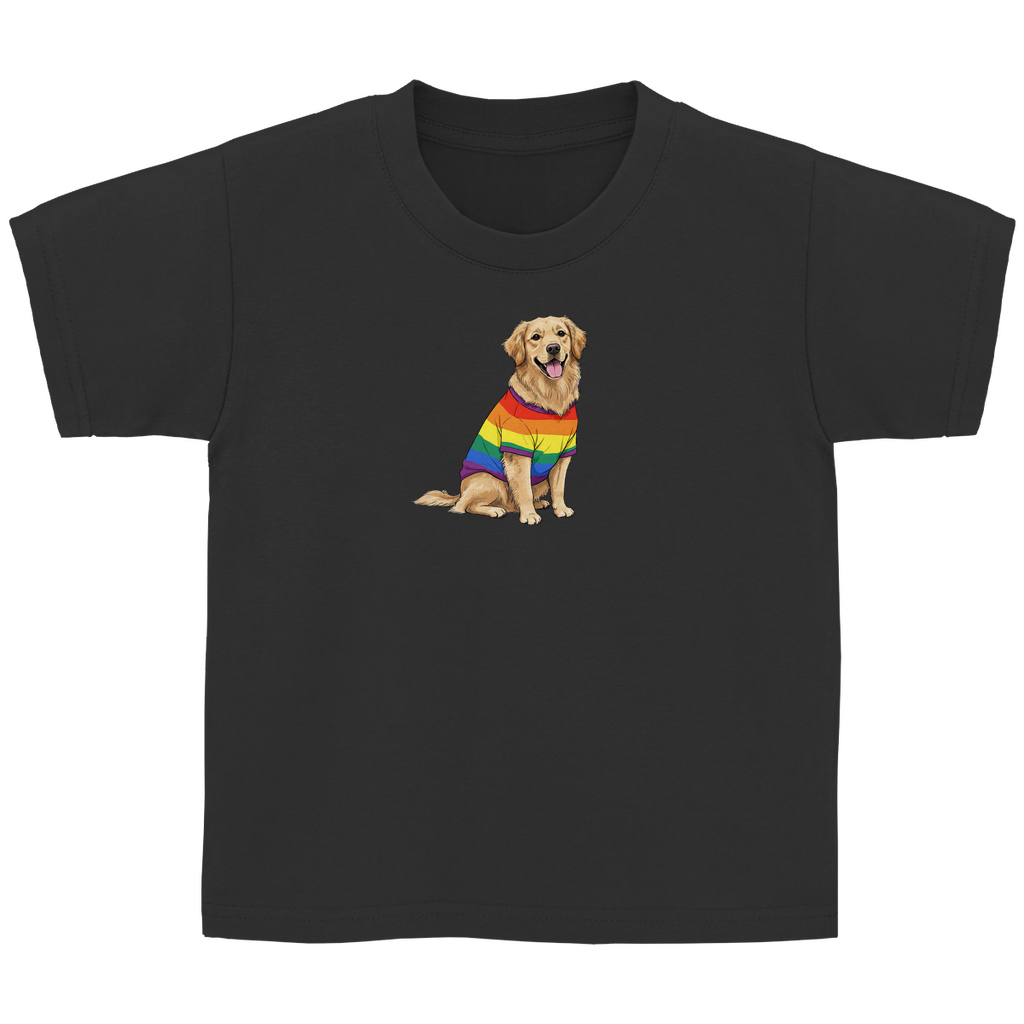 Kinder Basic Shirt "Pride Goldie"