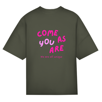 Oversize Classic T-Shirt  "Come as you are"