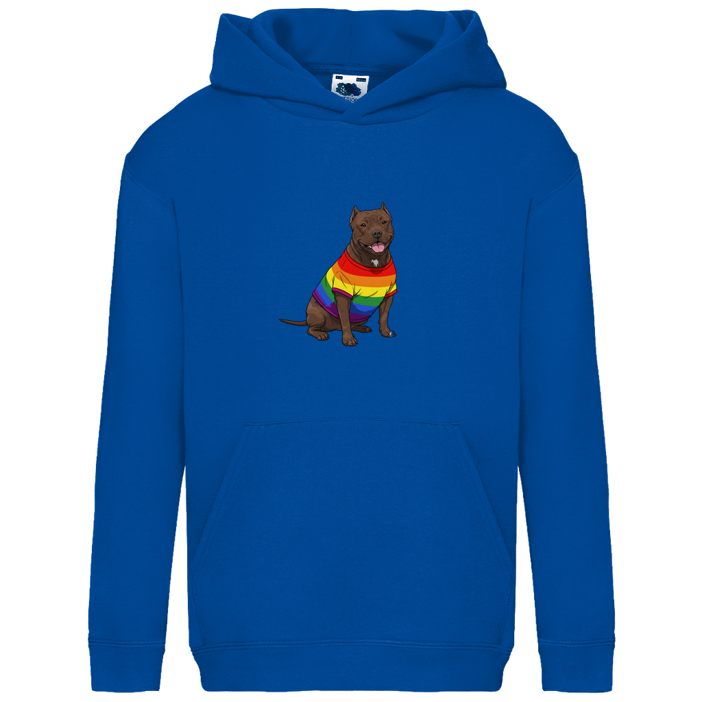 Kids Basic Kaputzenpullover Print "Pride Pit"