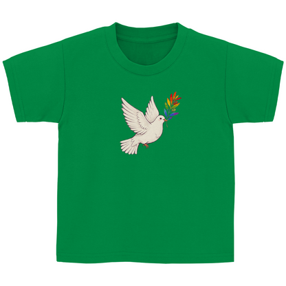 Kinder Basic Shirt "Friedenstaube Pride Edition"