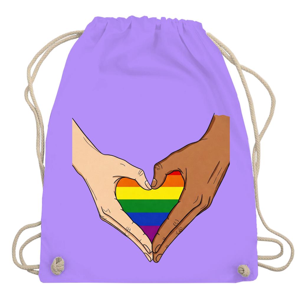 Beutel "Regenbogen Hände"