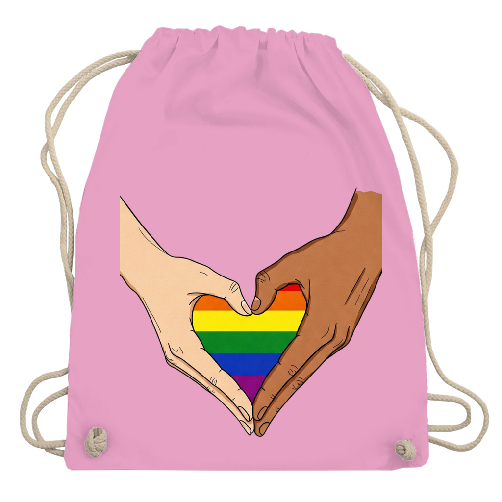 Beutel "Regenbogen Hände"