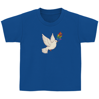 Kinder Basic Shirt "Friedenstaube Pride Edition"