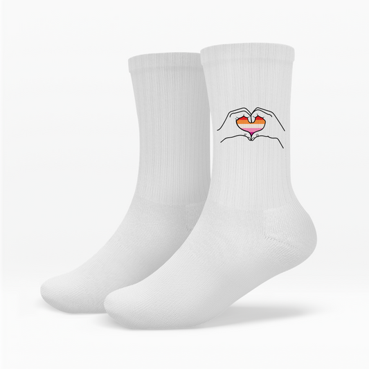 Socken "Ein Herz für..."