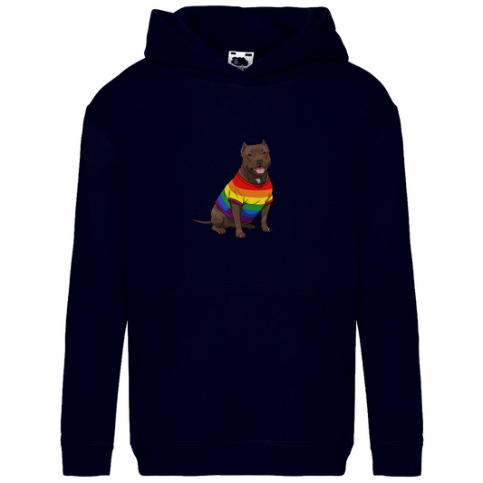 Kids Basic Kaputzenpullover Print "Pride Pit"