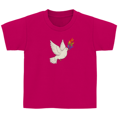 Kinder Basic Shirt "Friedenstaube Pride Edition"