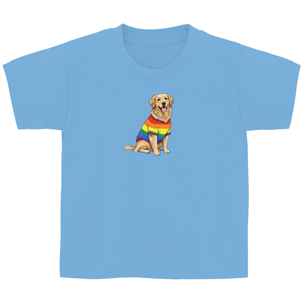 Kinder Basic Shirt "Pride Goldie"