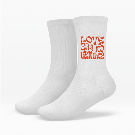 Socken "Love has no Gender"