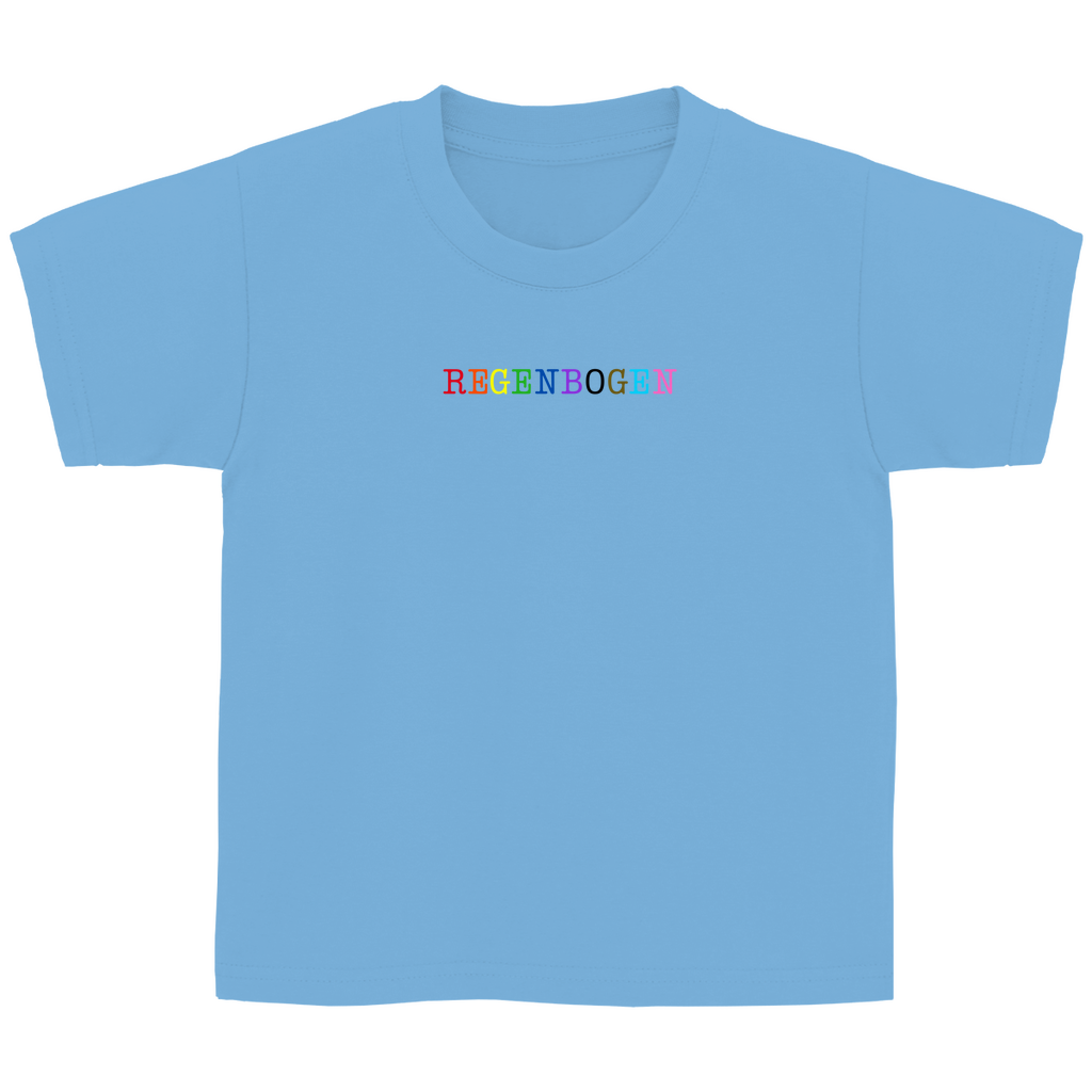 Kinder Basic Shirt "Regenbogen"