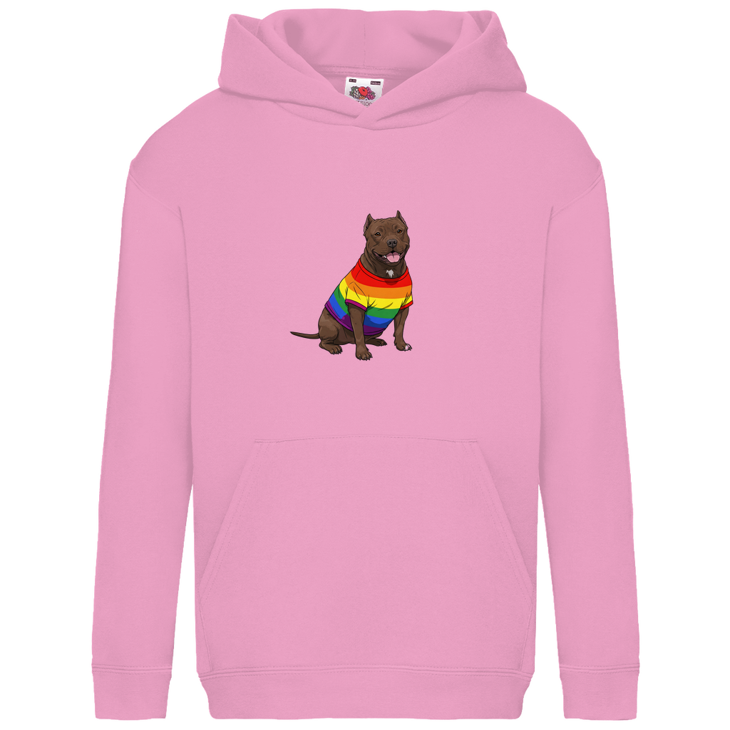 Kids Basic Kaputzenpullover Print "Pride Pit"